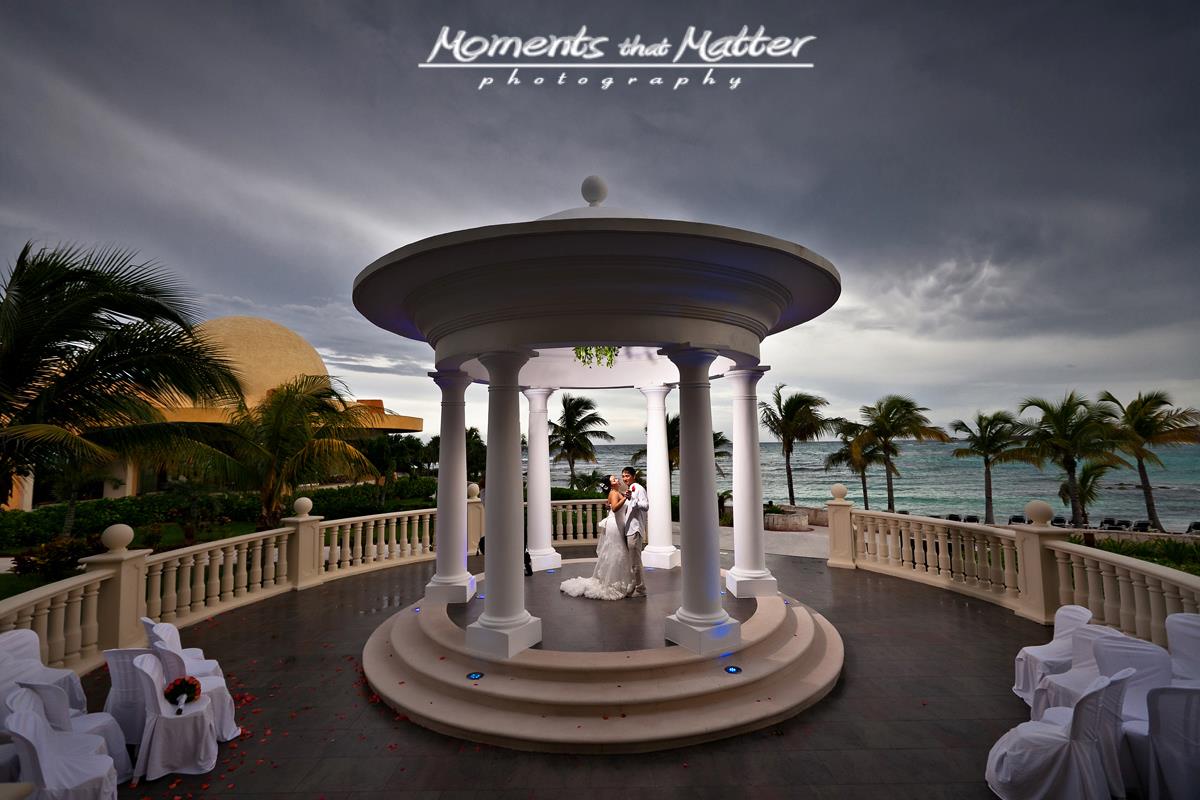 Getting married at Barcelo Maya Palace March 2013