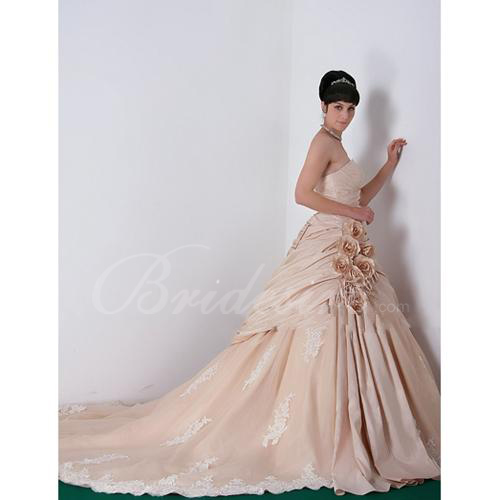 Pink Bridal Gowns - hot new trend!