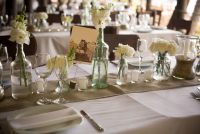 Vintage reception decoration