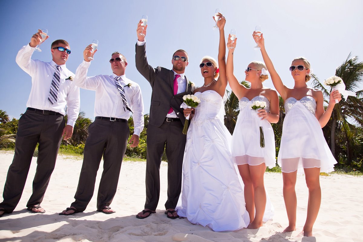 Dreams Riviera Cancun wedding in 2013