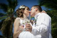  Liuba & Andrey, Beach Wedding at Trump Beach, Cap Cana Dominican Republic