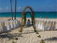 Beach wedding Setup 