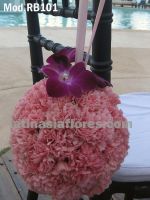 pink carnations pommander bouquet
