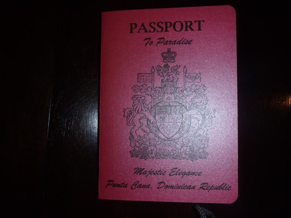 My DIY Canadian Passport Invitations. **Pics Included**