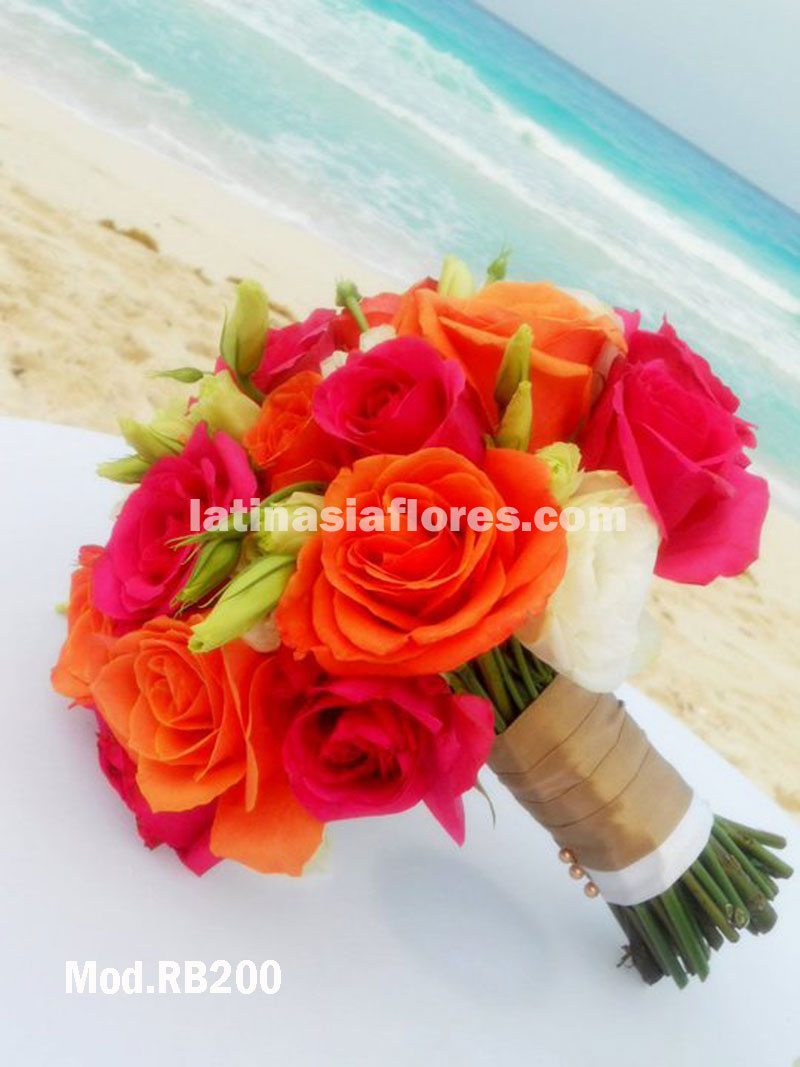 For all the brides having an Orange and Fuchsia Colour Theme