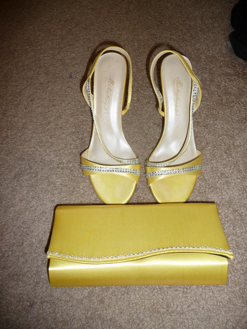 Sunbeam Yellow Shoes & Purse
