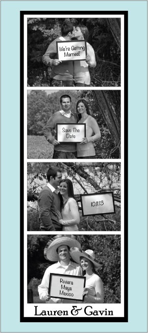Photobooth Save the Dates