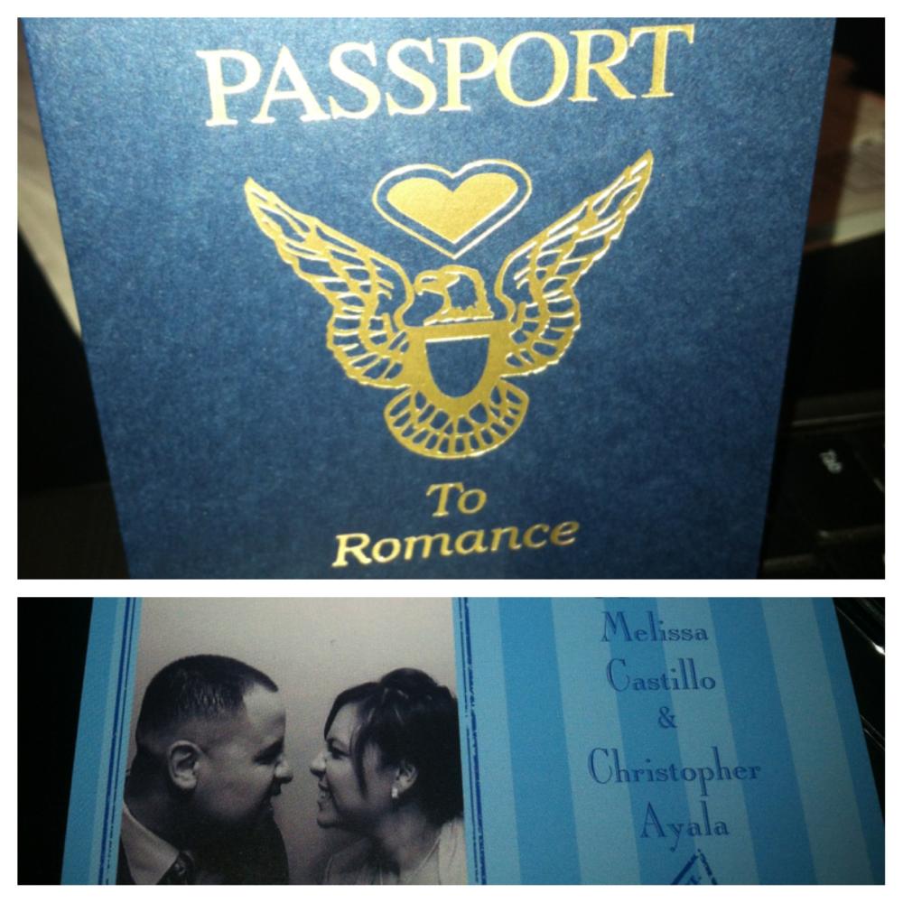 My Passport Invitations with Pictures