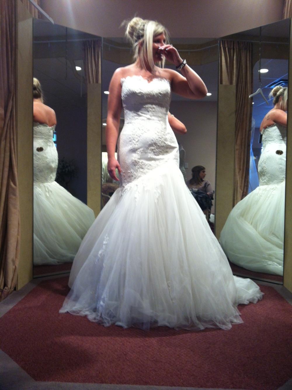 Show us your wedding dress!