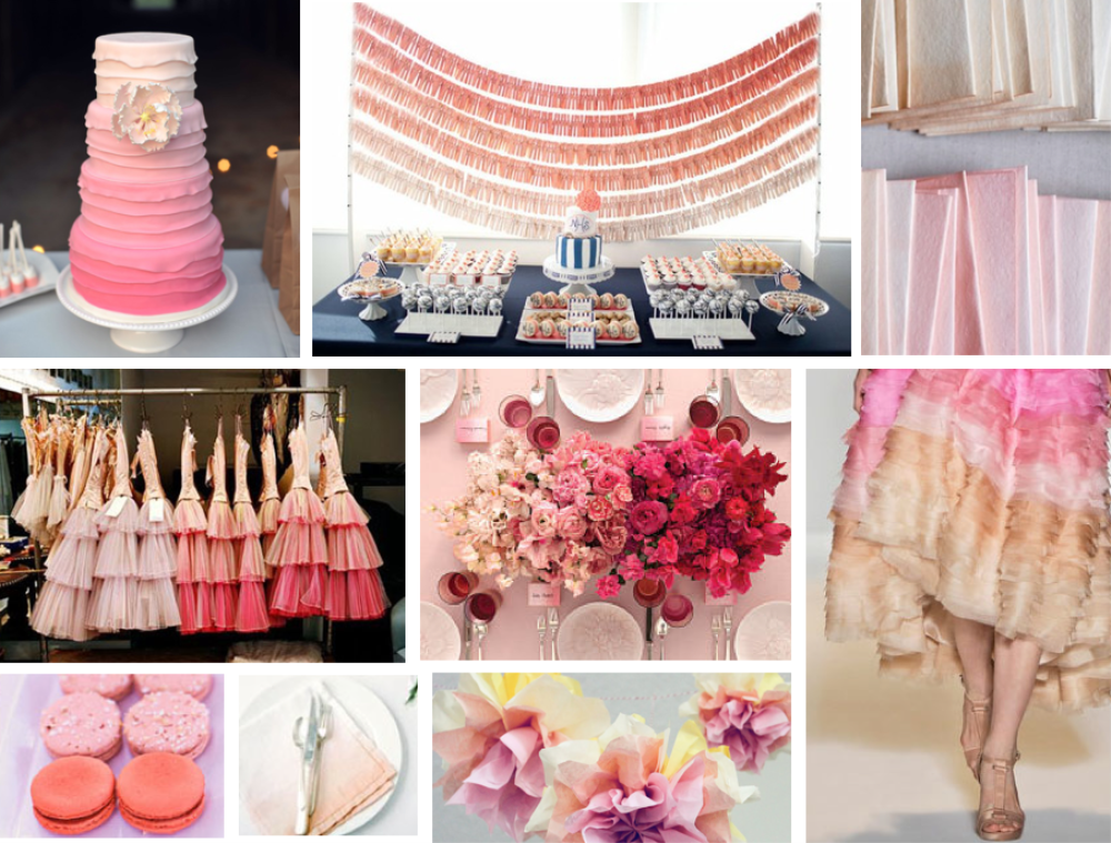 Spring Wedding Trend: Ombre