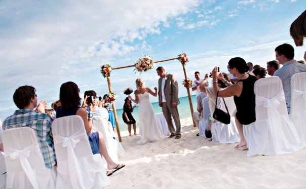 Sandos Playacar - October 2013 bride and already running behind