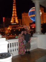 We were in Las Vegas, in front of Paris! <3