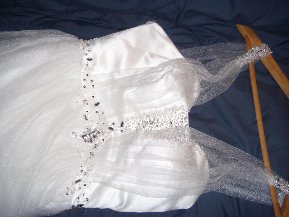 Wedding dress, Justin alexander 8461 replica