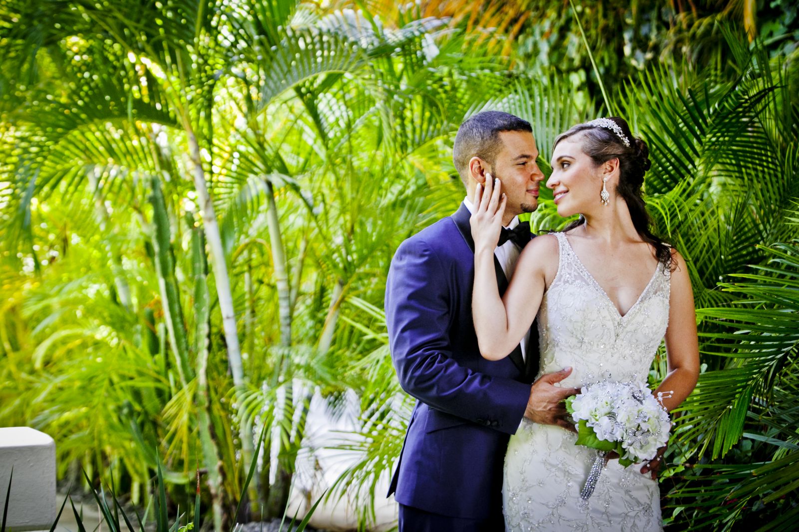 Paradisus Palma Real- 2013 Wedding- Church Ceremony at Jesus Maestro Parish & Beach Reception