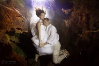Trash the dress in a cave - Luckie Photography.jpg