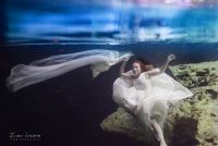 Cenote Trash The dress photographer   Carmen & Ivan  Ivan Luckie Photography