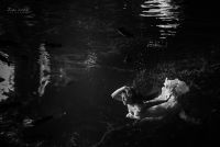 Vianey+Chris - Underwater cenote trash the dress Photography - Ivan Luckie Photography-1.jpg