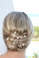 Blau wedding hair