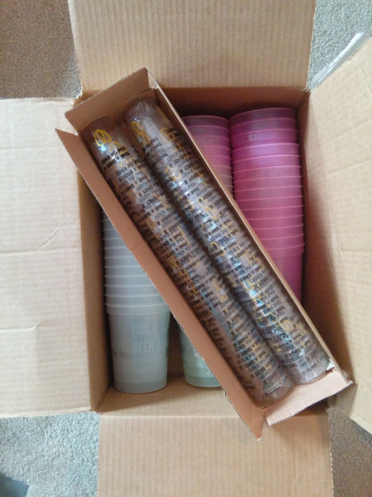 Packed Cups Shot Glasses