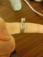 wedding rings - right side