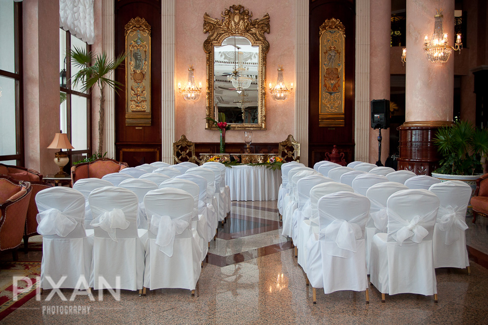 Riu Palace Las Americas wedding venues and setups 112013