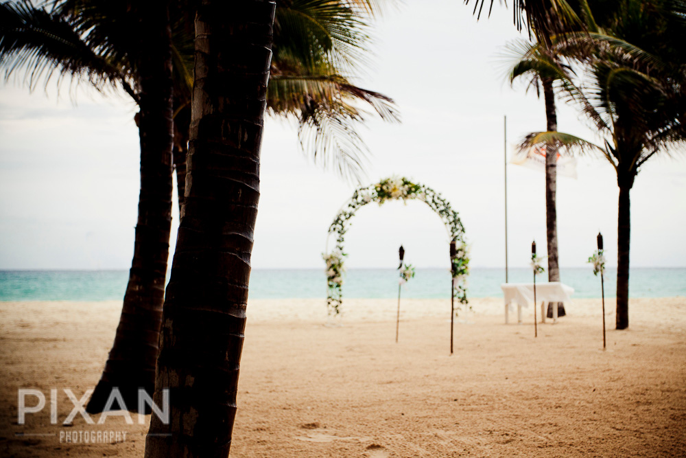 Riu Playacar Maya wedding venues and setups 32013