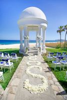 Our Ceremony Set Up at Dreams Los Cabos