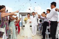 Cancun Beach Wedding Moon Palace