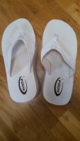 Platform White Flip Flops I Do   Size 11 (2)