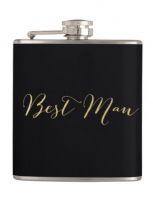 Best Man Flask