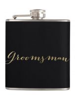 Groomsman Flask