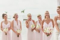 Bridesmaids in Pink