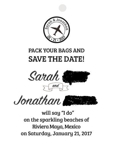 Save the Date Front