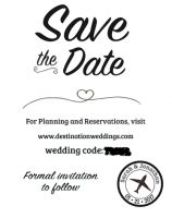 Save The Date Back side
