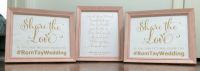 8x10 blush frames