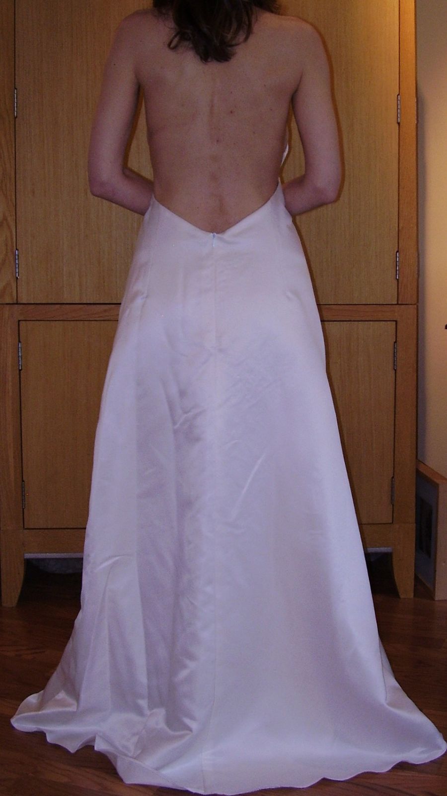 Ivory Halter Dress size 6