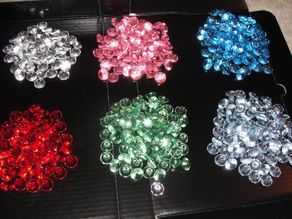 20 carot Diamond COnfetti...Several Colors