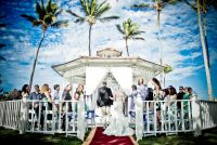 Melia Caribe Tropical wedding ceremony
