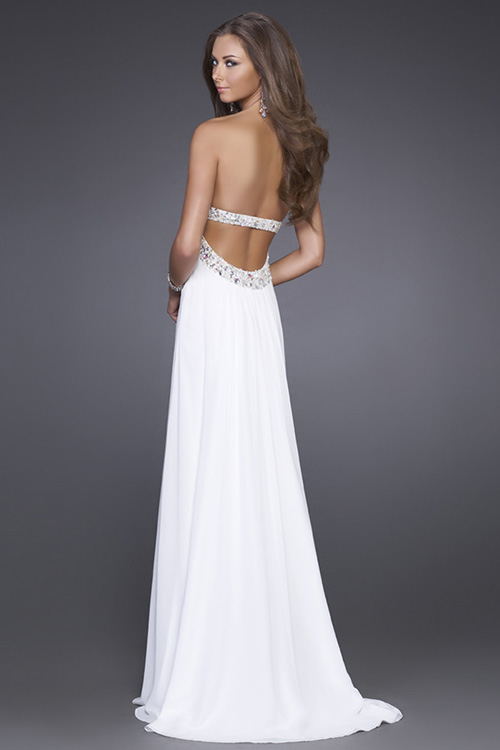 La Femme White Dress