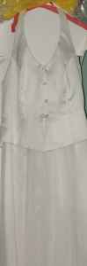 Bill Levkoff Halter Wedding Gown - Size 12 