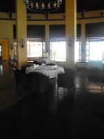 They aslo had an indoor area for reception, Las Brisas restaurant