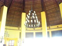 The roof of the indoor area,Las Brisas restaurant