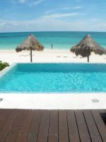 Beachfront plunge pool