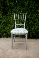 Silver tiffany chairs