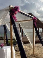 deluxe orchids ceremony decor