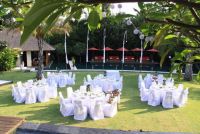 Wedding Reception in the Tropical Garden