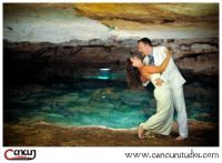 Trash the Dress Session at a Cenote