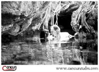 Trash the Dress Session at a Cenote