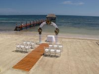 Another view of beach set up