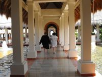 I loved the hallways throughout the property, it was lovely, this really did not feel like a big resort and had plenty to offer.